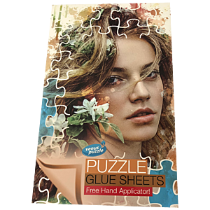 Puzzle-Klebefolien 2000 - Das Kleben eines Puzzles war noch nie so einfach.