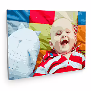Malen nach Zahlen 70x50-Rahmen - Individuelles Malen nach Zahlen, Malen nach Zahlen Kit, Malen Sie Ihr Foto, personalisiertes Malen nach Zahlen, Malen nach Zahlen Eigenes Foto Malen nach Zahlen 70x50-Rahmen - Teile